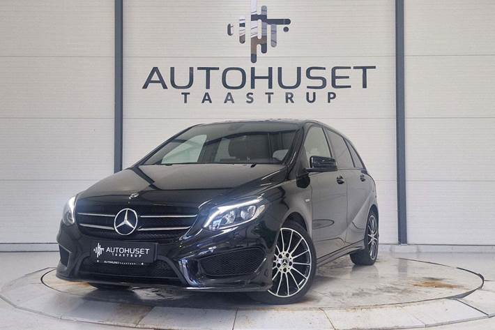 Sort Mercedes B180 fra 2017