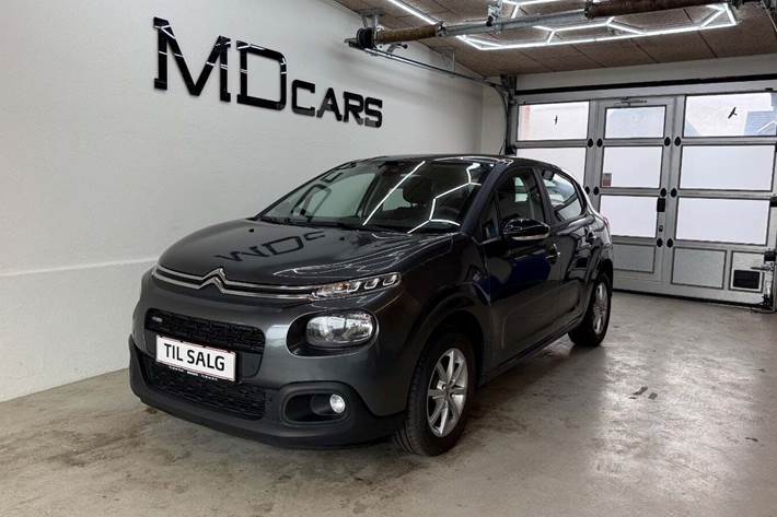 Grå Citroën C3 fra 2017