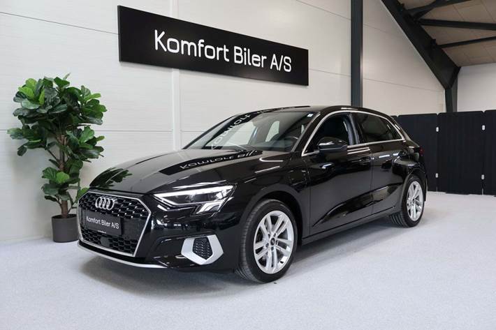 Sort Audi A3 fra 2021