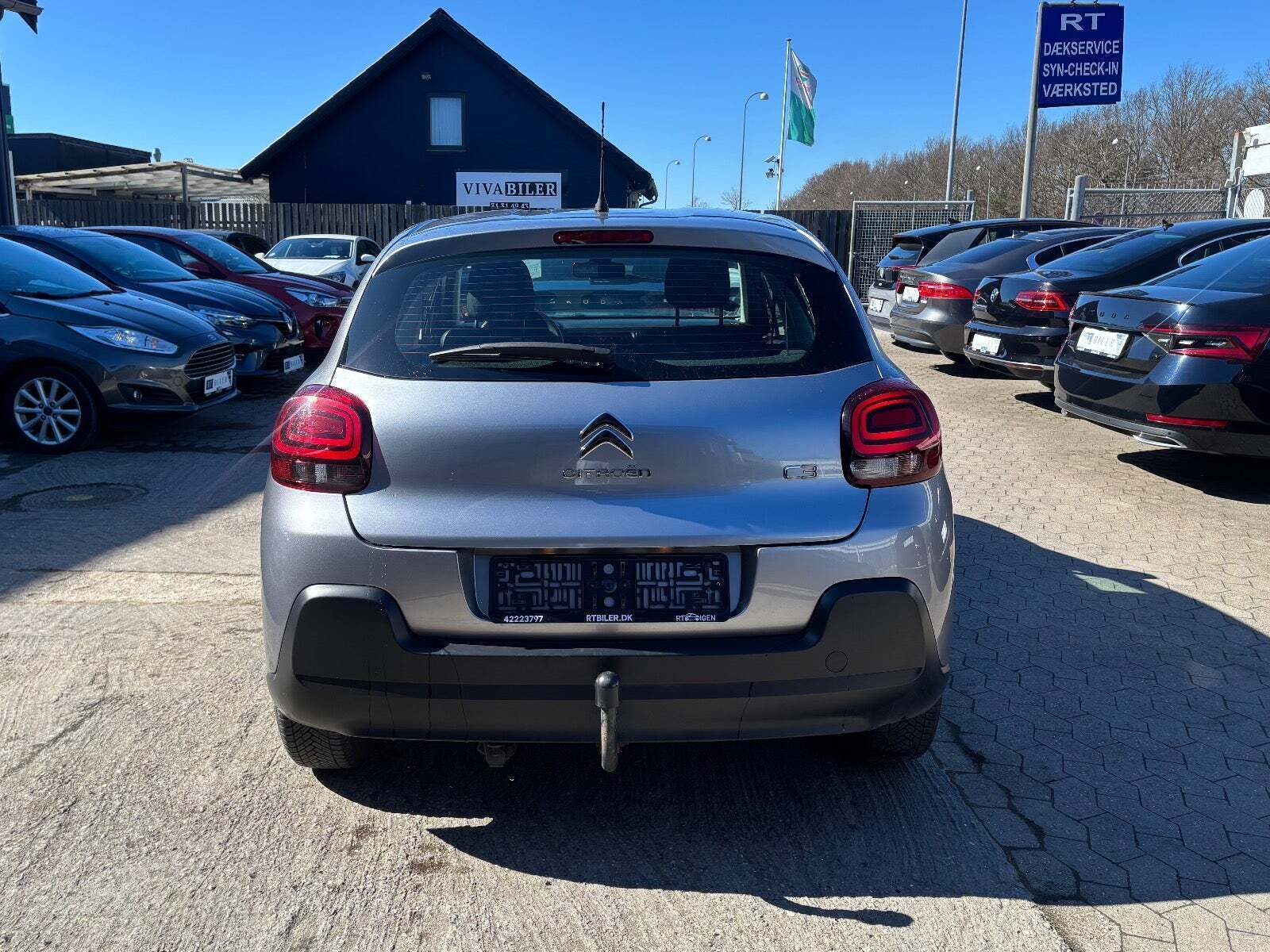 Grøn Citroën C3 fra 2020