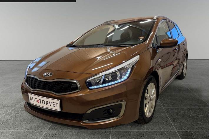 Brun Kia Ceed fra 2016 set udefra