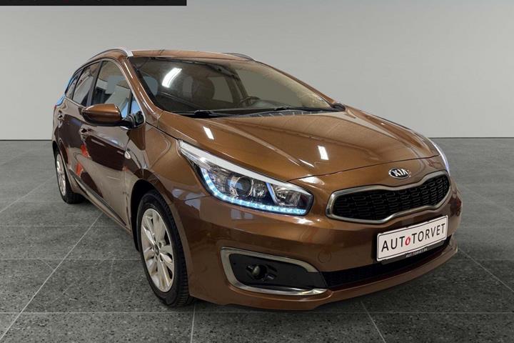 Brun Kia Ceed fra 2018