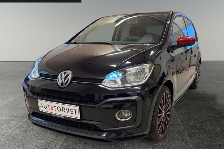 Sort VW UP! fra 2018 set udefra