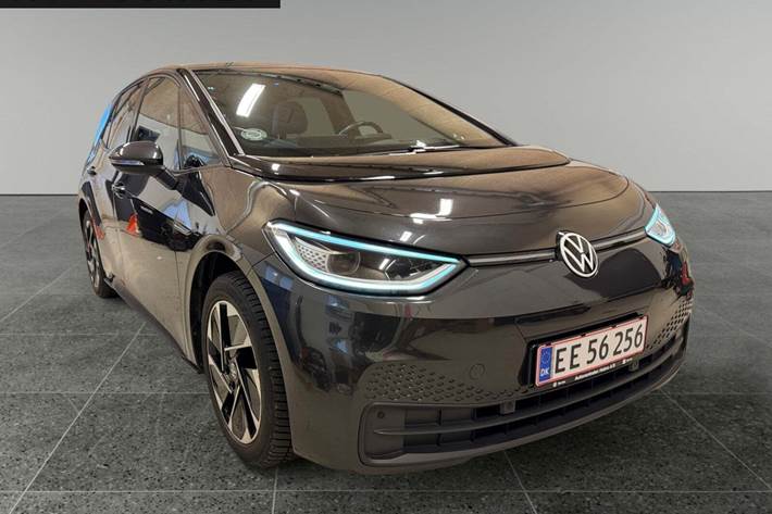 Grå VW ID.3 fra 2021