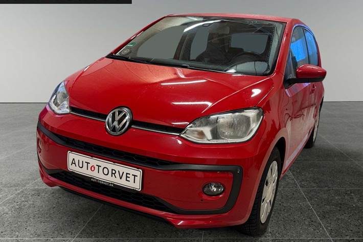 Rød VW UP! fra 2018