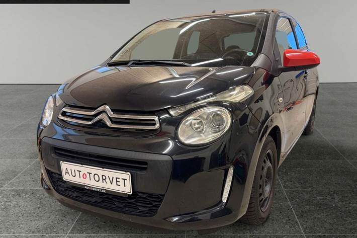 Sort Citroën C1 fra 2015 set udefra