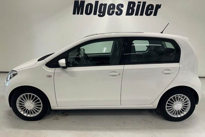 Hvid VW UP! fra 2015