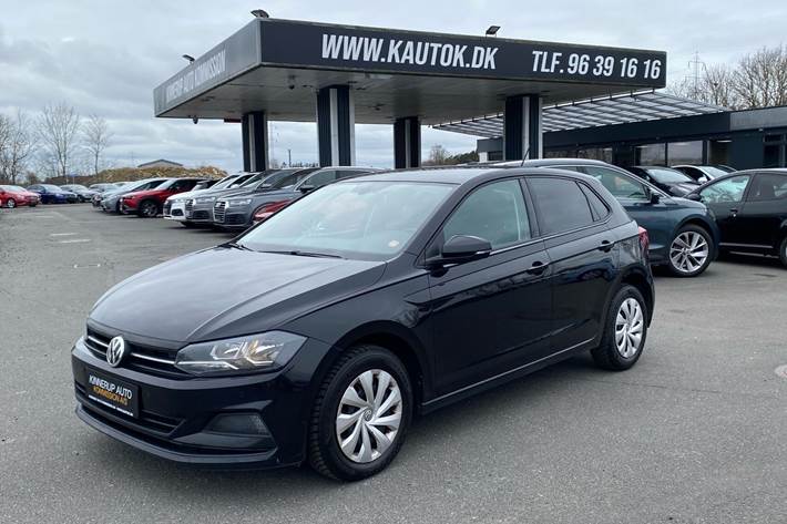 Sort VW Polo fra 2018