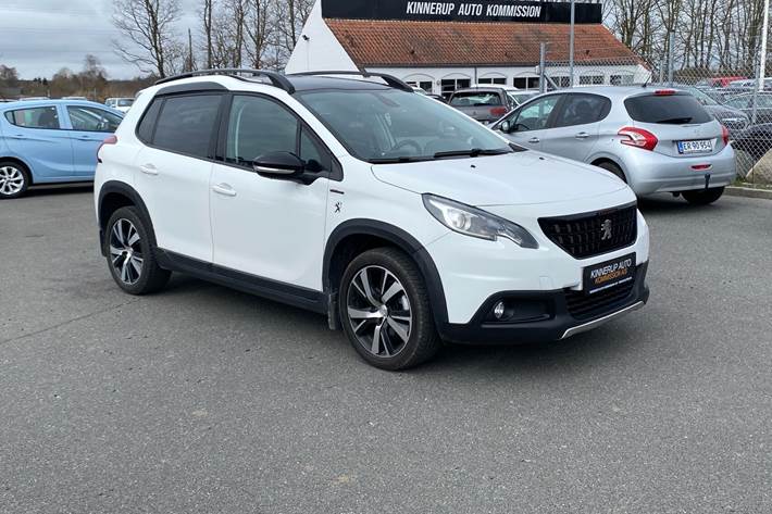 Hvid Peugeot 2008 fra 2019