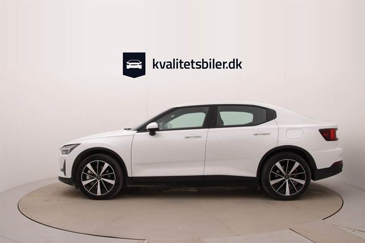Hvid Polestar 2 fra 2021