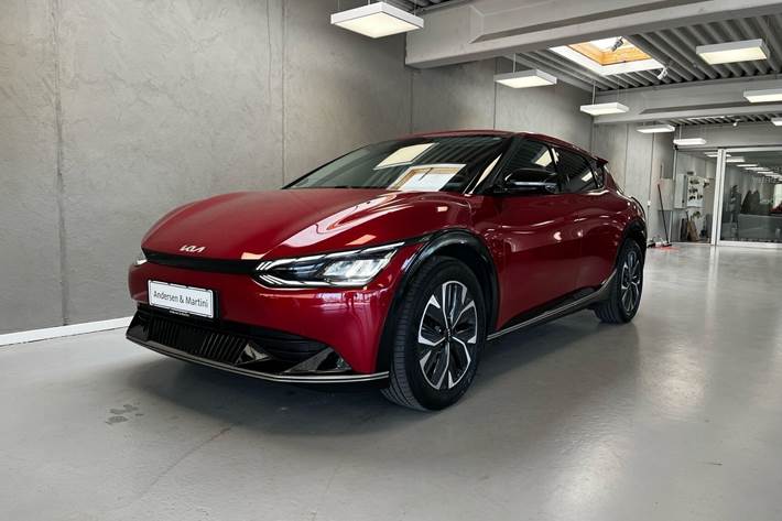 Rød Kia EV6 fra 2021