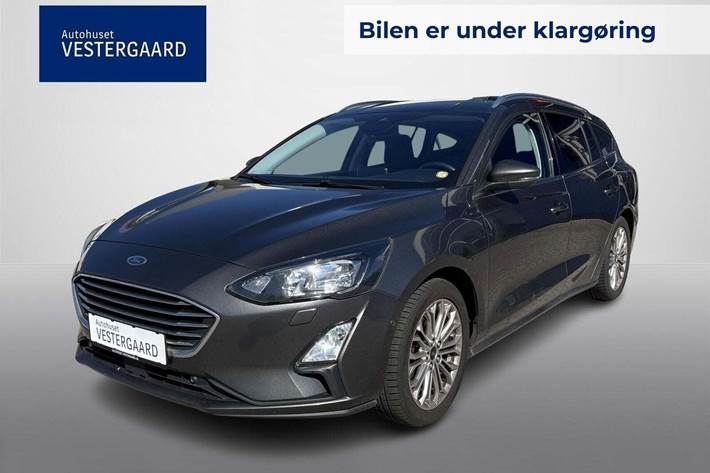 Grå Ford Focus fra 2020