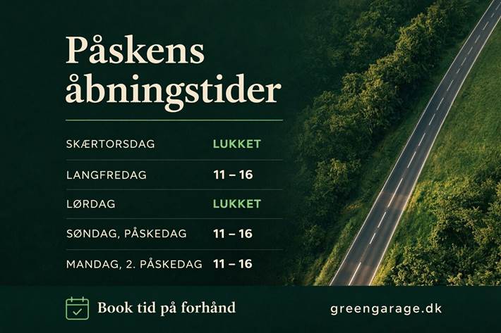 Hvid Mini Cooper fra 2022