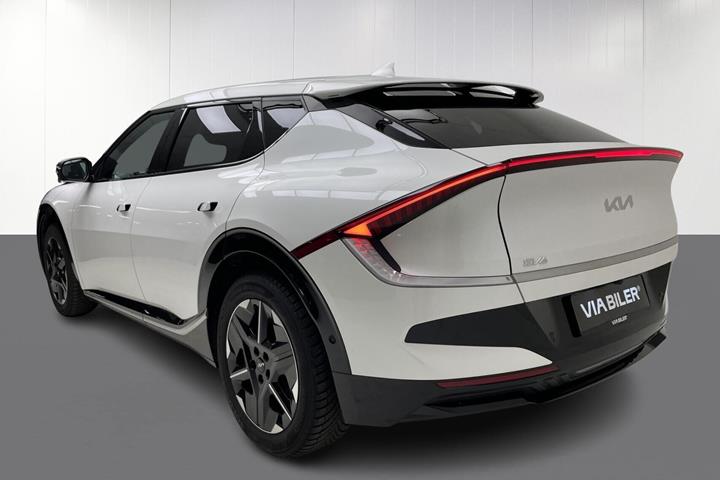 Hvid Kia EV6 fra 2025