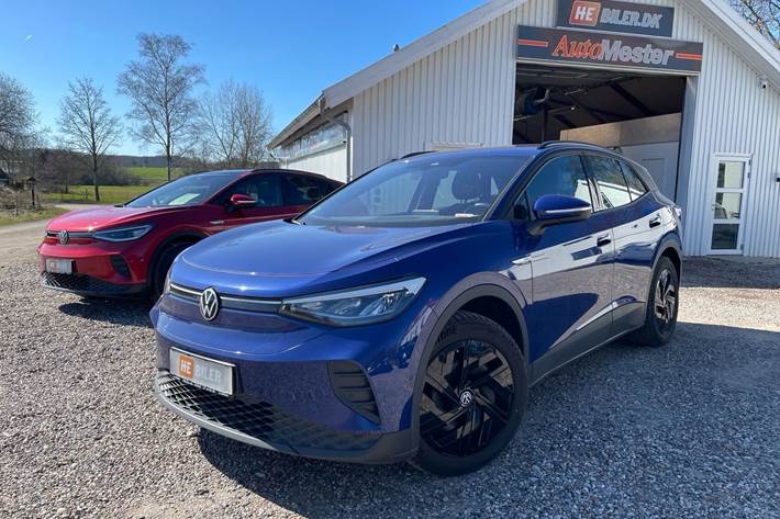 Blå VW ID.4 fra 2023