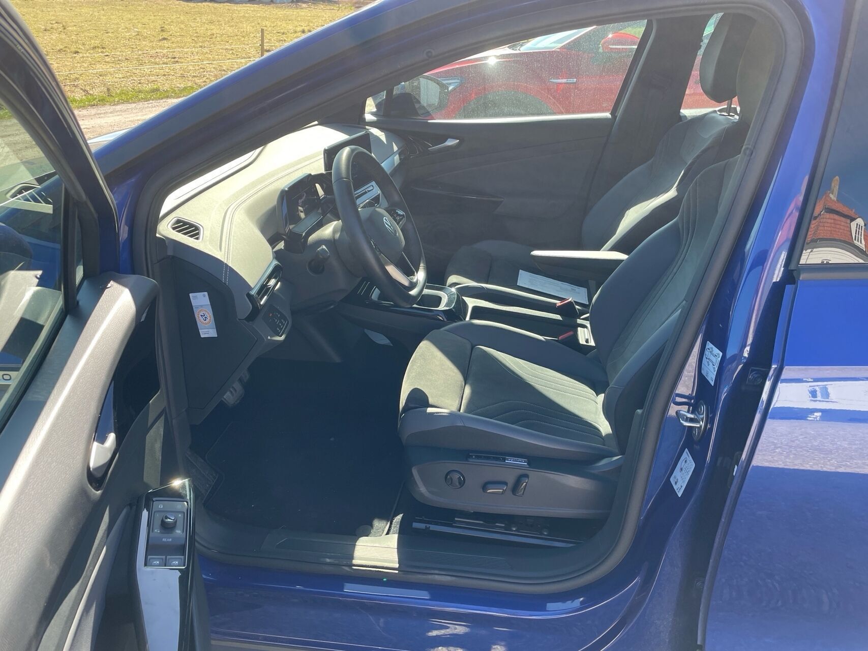 Blå VW ID.4 fra 2023