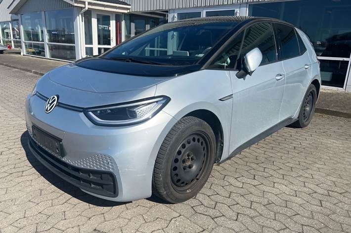 Sølv VW ID.3 fra 2020