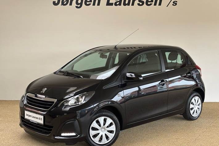 Sort Peugeot 108 fra 2015