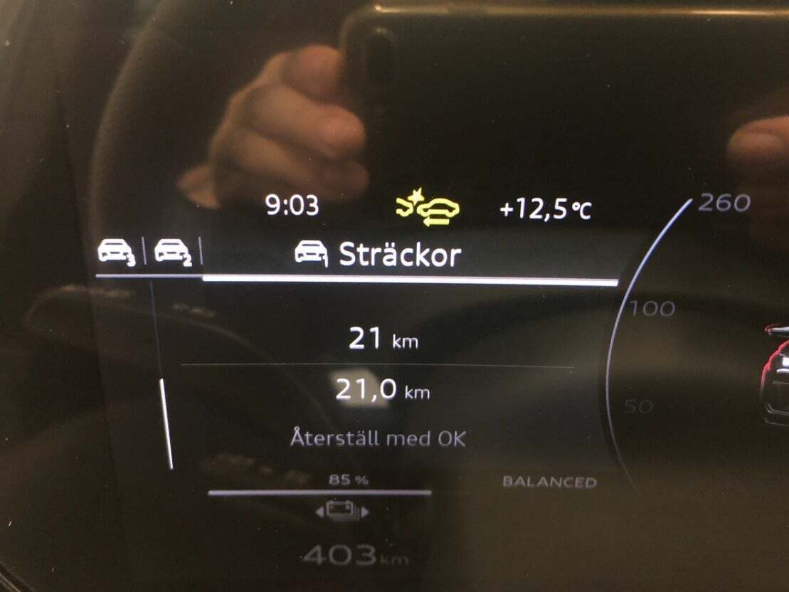 Sort Audi SQ6 e-tron fra 2026