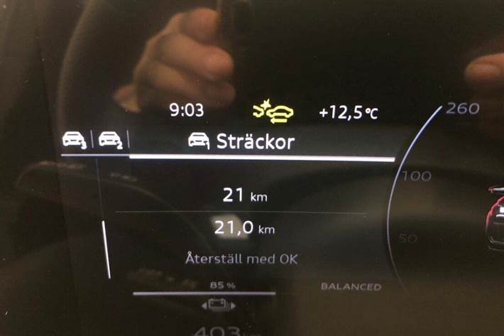 Sort Audi SQ6 e-tron fra 2026