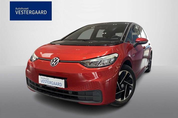 Rød VW ID.3 fra 2022