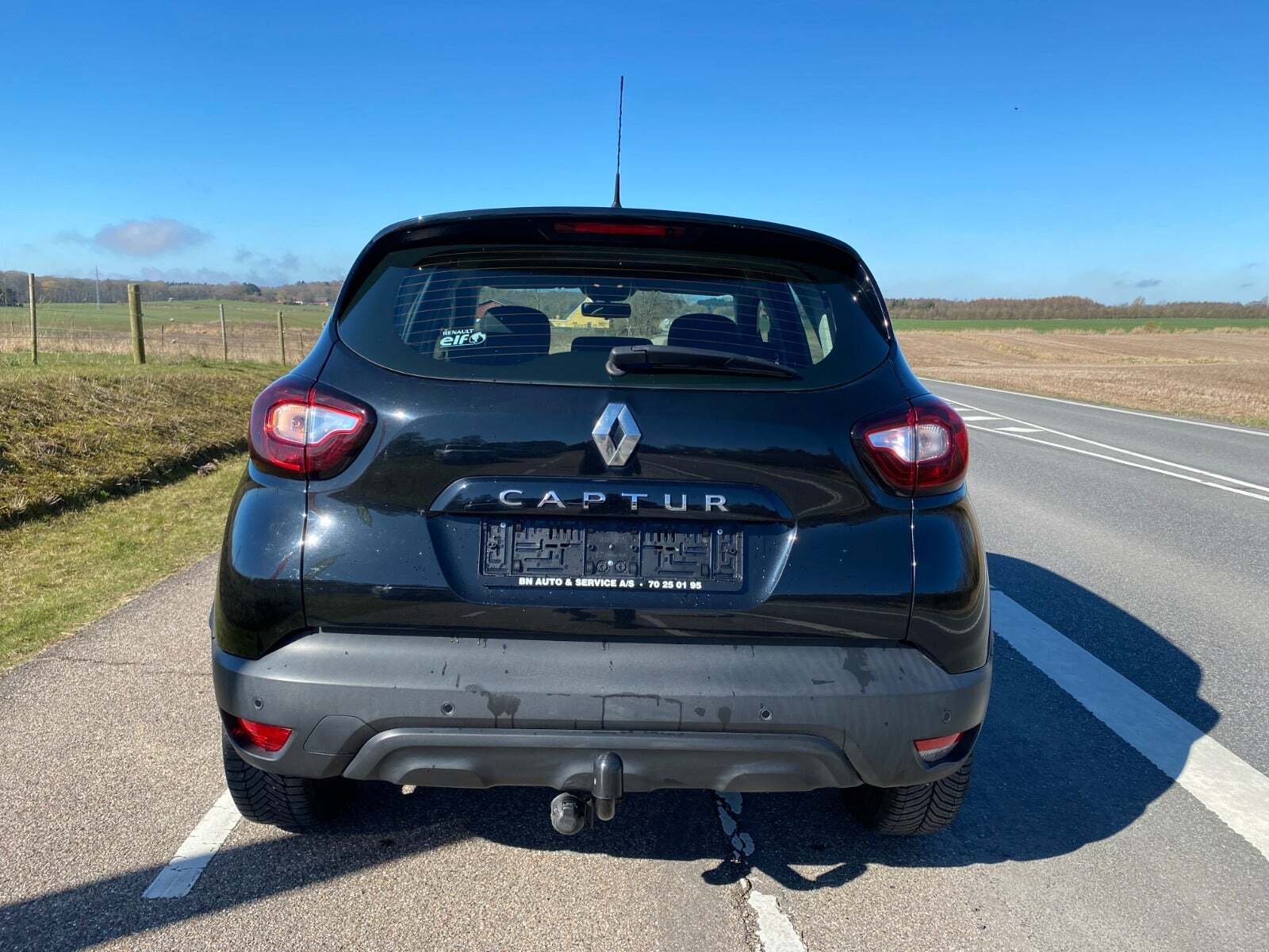 Sort Renault Captur fra 2019