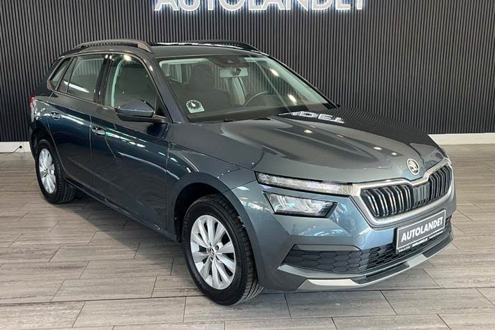 Grå Skoda Kamiq fra 2021