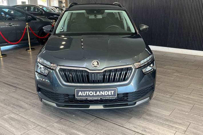 Grå Skoda Kamiq fra 2021