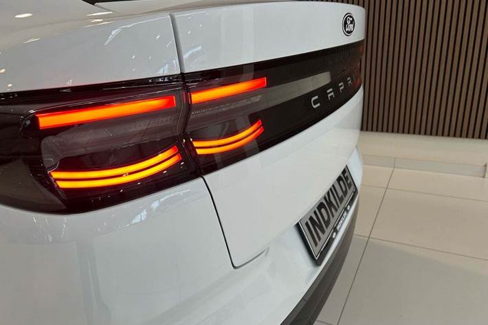 Hvid Ford Capri fra 2025