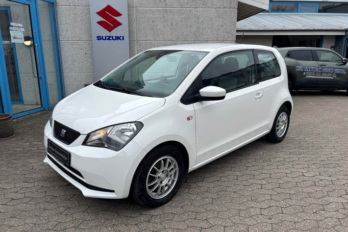 Hvid Seat Mii fra 2014