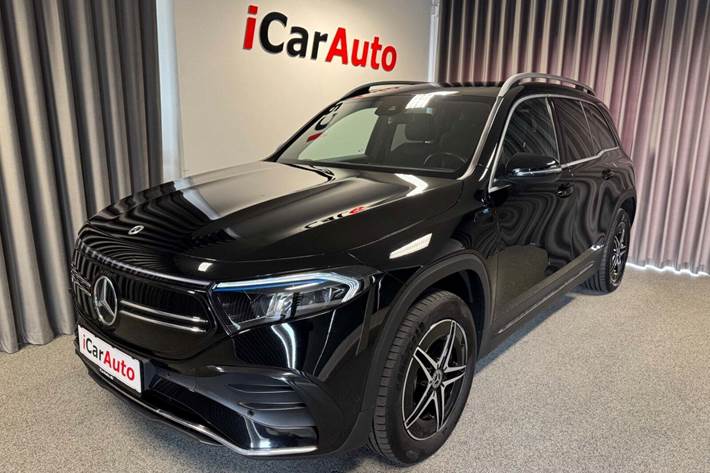 Sort Mercedes EQB300 fra 2023