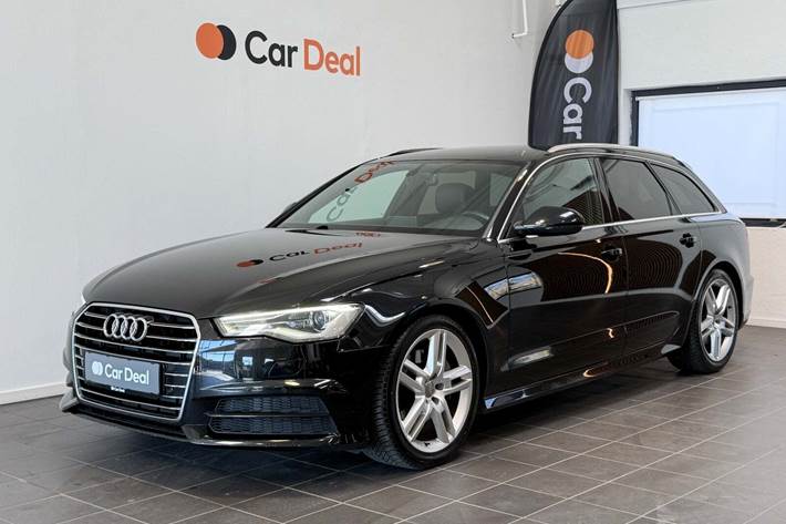 Sort Audi A6 fra 2017