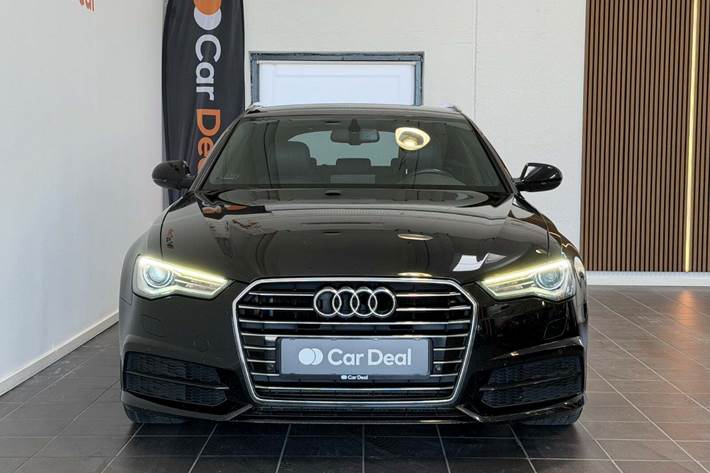 Sort Audi A6 fra 2017