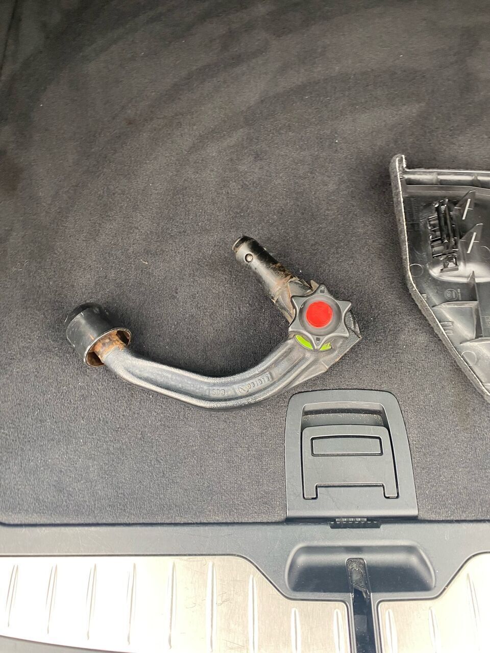 Grå BMW 530d fra 2013