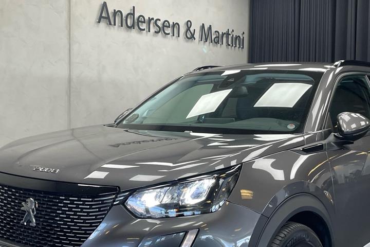 Grå Peugeot 2008 fra 2021