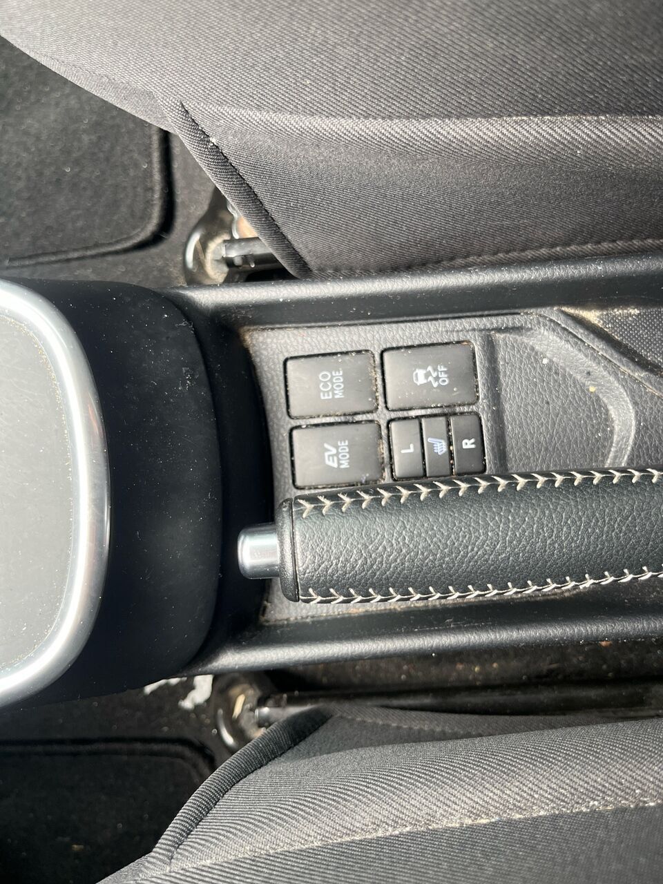 Sort Toyota Yaris fra 2018