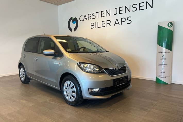 Grå Skoda Citigo fra 2018