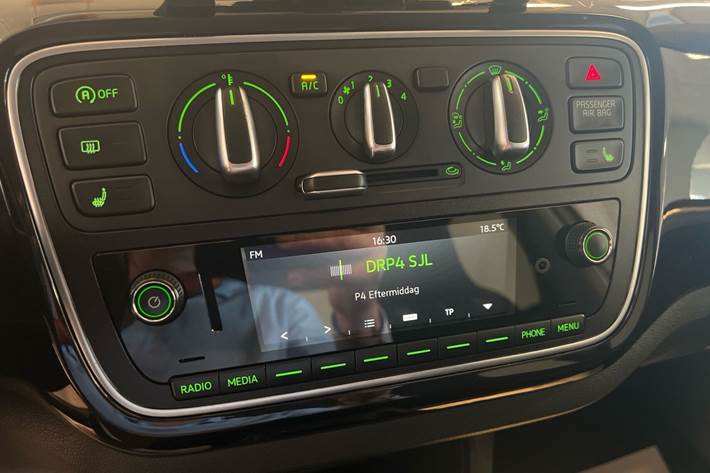 Grå Skoda Citigo fra 2018