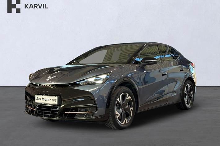 Blå Cupra Tavascan fra 2025
