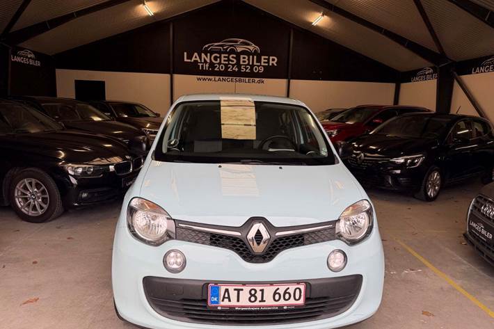Blå Renault Twingo fra 2016