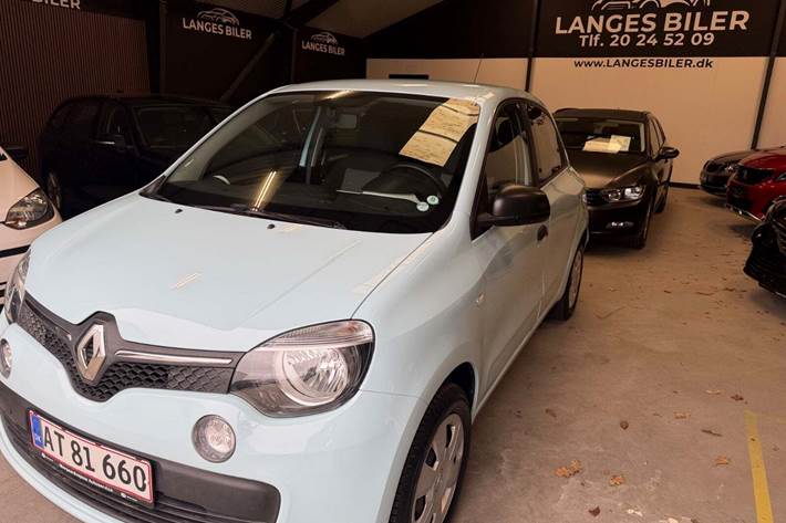 Blå Renault Twingo fra 2016