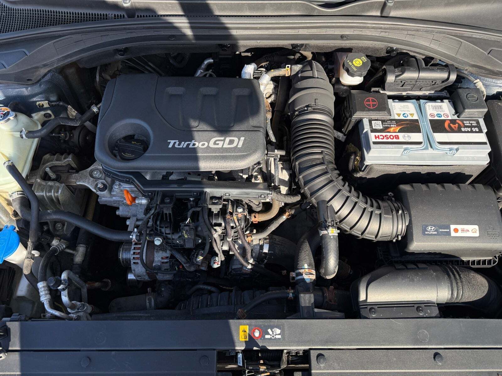 Blå Hyundai i30 fra 2017