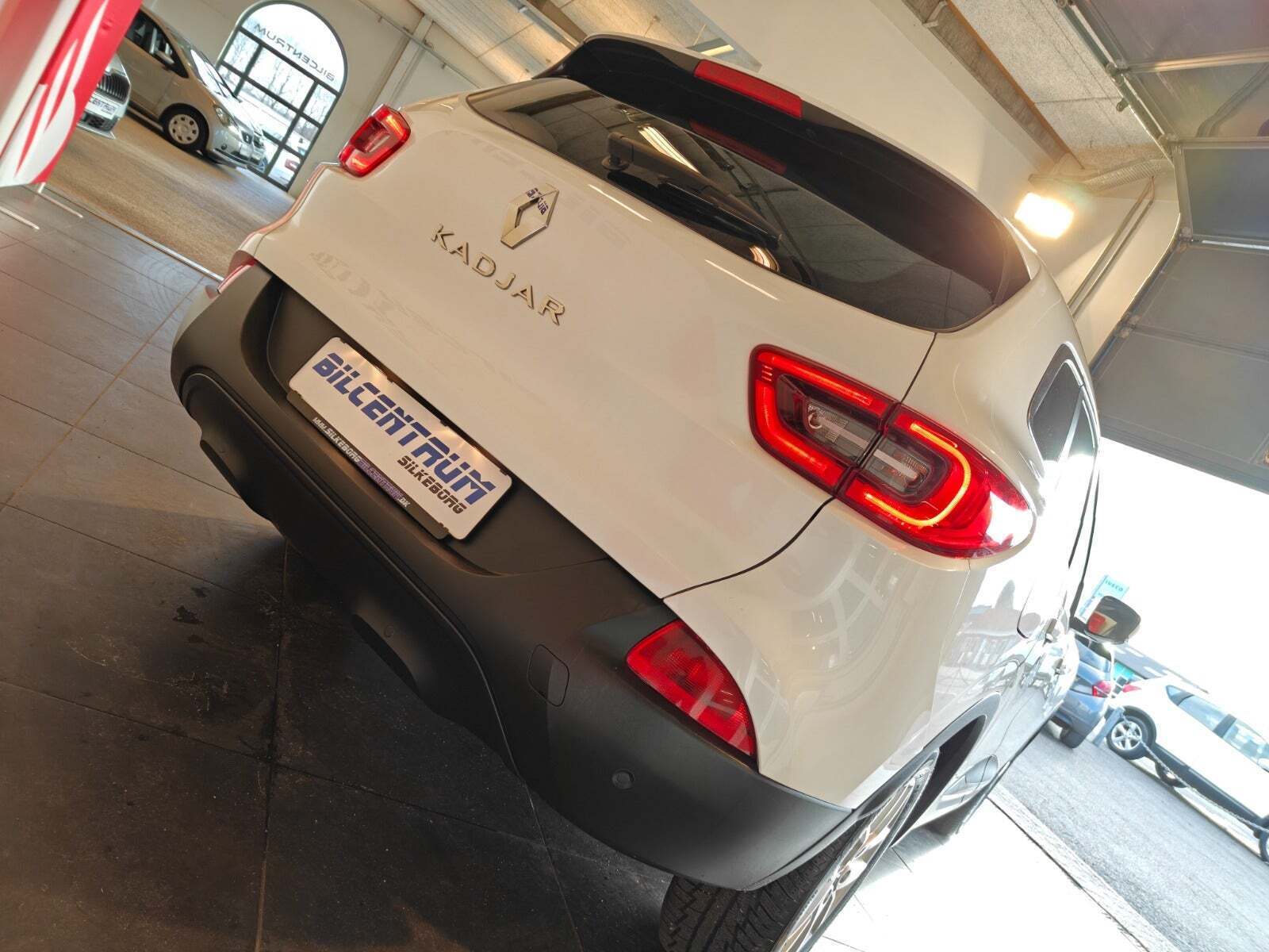 Hvid Renault Kadjar fra 2018
