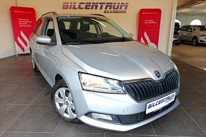 Sølv Skoda Fabia fra 2020
