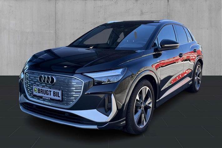 Sort Audi Q4 e-tron fra 2022