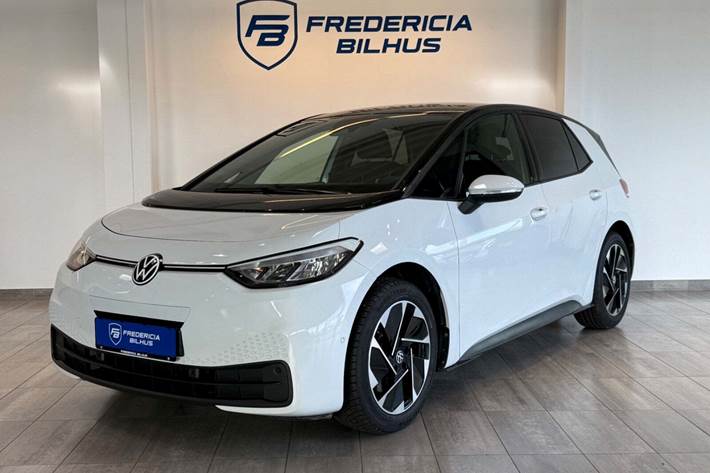 Hvid VW ID.3 fra 2023