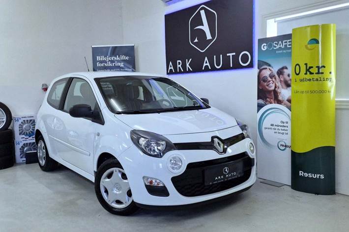 Hvid Renault Twingo fra 2014