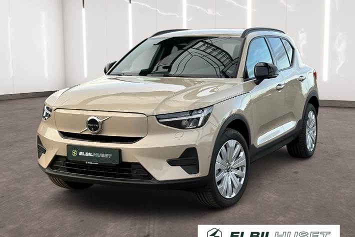Orange Volvo EX40 fra 2025