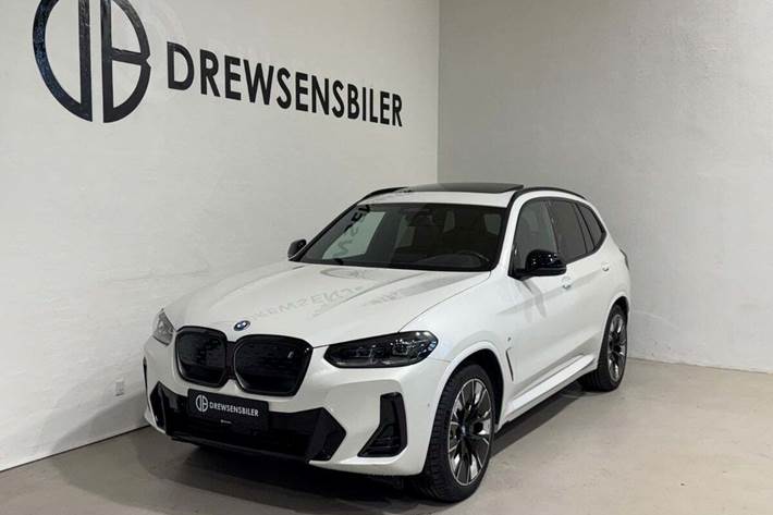 Hvid BMW iX3 fra 2022