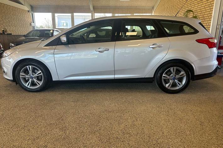 Sølv Ford Focus fra 2014